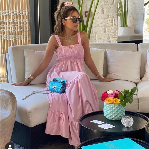 Last😍Zara  poplin midi dress bloggers fav - Picture 5 of 17